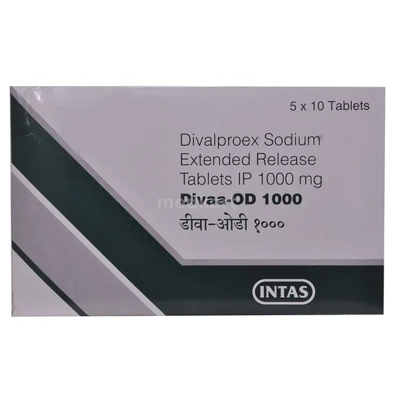divaa od 1gm tablet 10's